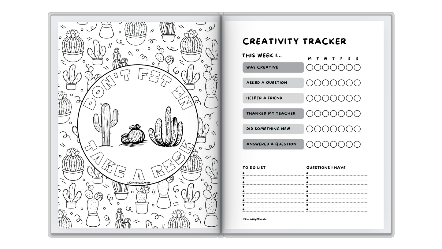 Curious Creator's Club Activity Book