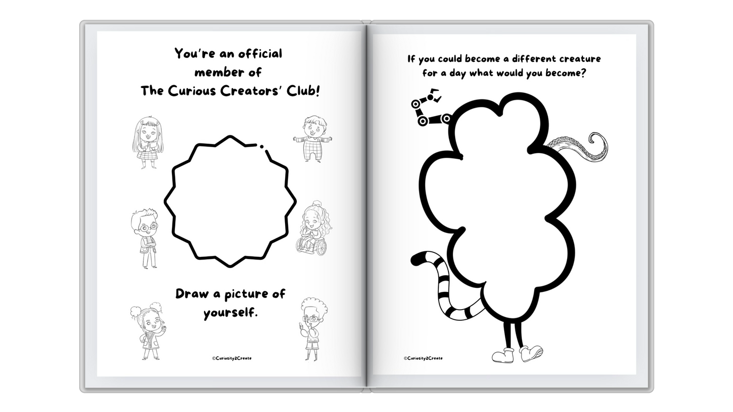 Curious Creator's Club Activity Book